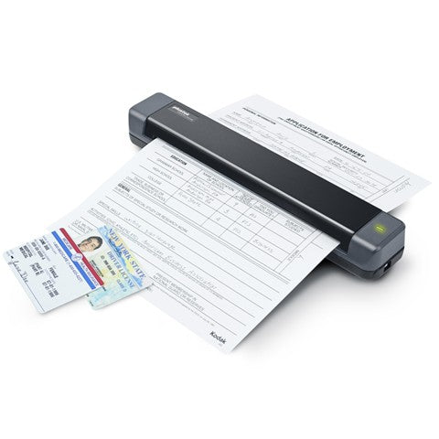 Mobile Scanner S410 Plus - Portable Sheet-Fed Document Scanner - for Windows 7 / 8 / 10 / 11, Featuring Button-Free Scanning with Included OCR Software